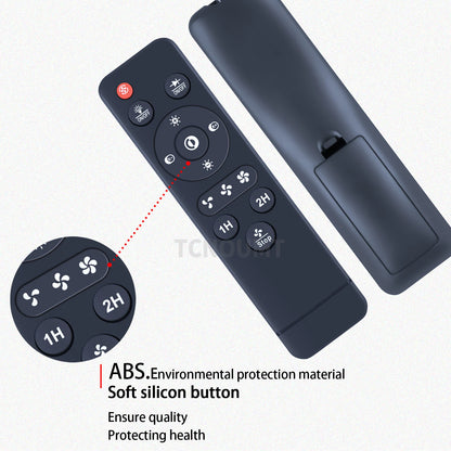 Remote Control For PINFM Flush Mount Ceiling Fan,Bladeless Ceiling Fan