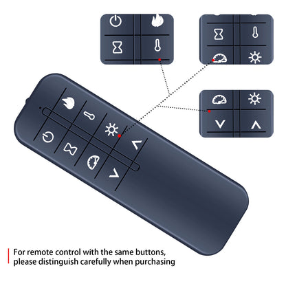 Remote Control For Twin Star Electric Fireplace 2611042FGL 2611042FGL-A011
