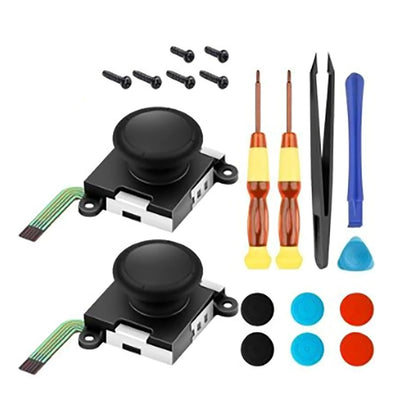 19Pcs 3D Joystick Analog Thumb Stick Pry Tools For Nintendo Switch Lite Joy-Con