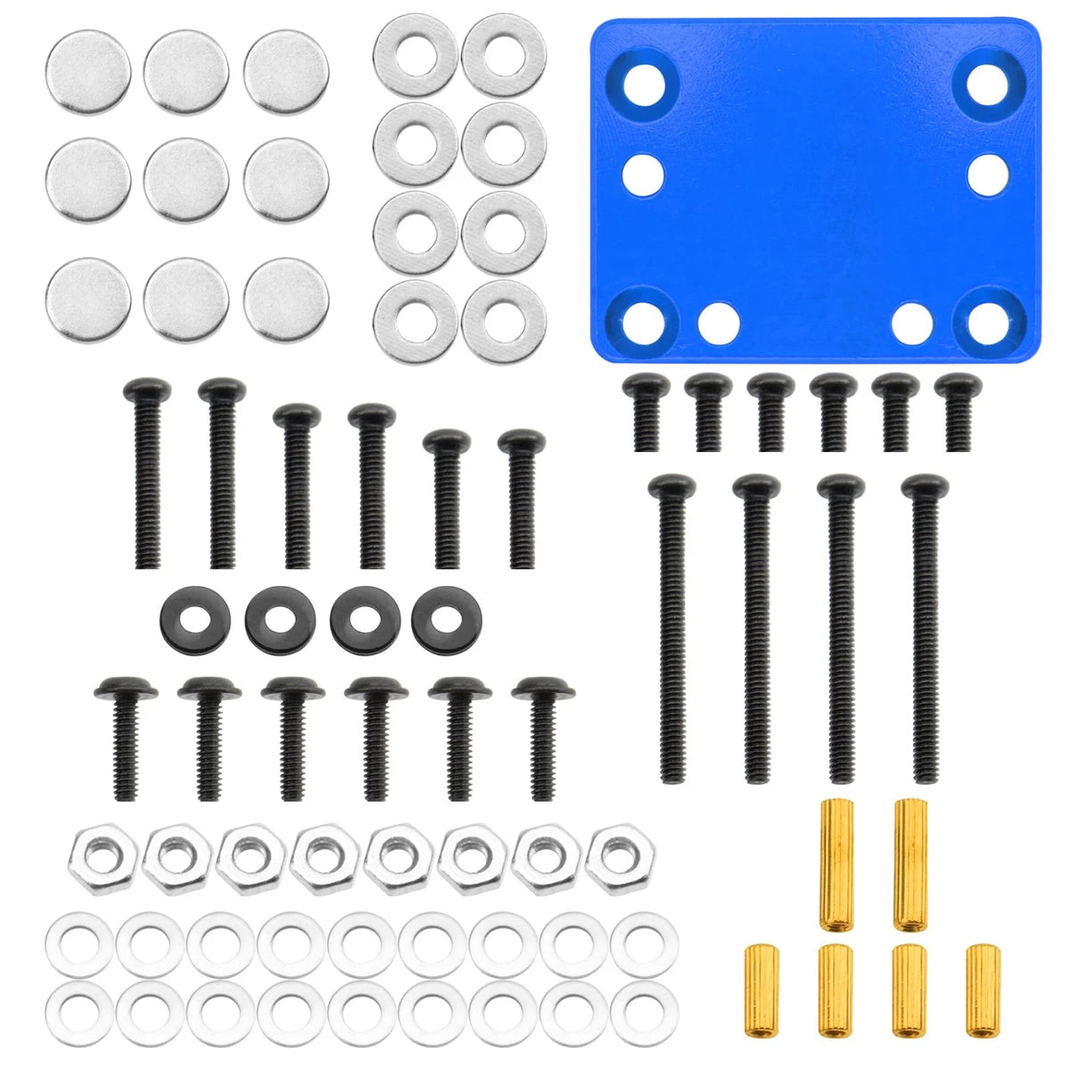 Vgoohobby RC Car Body Post Magnet Invisible Mount Fixing 1/28, Blue