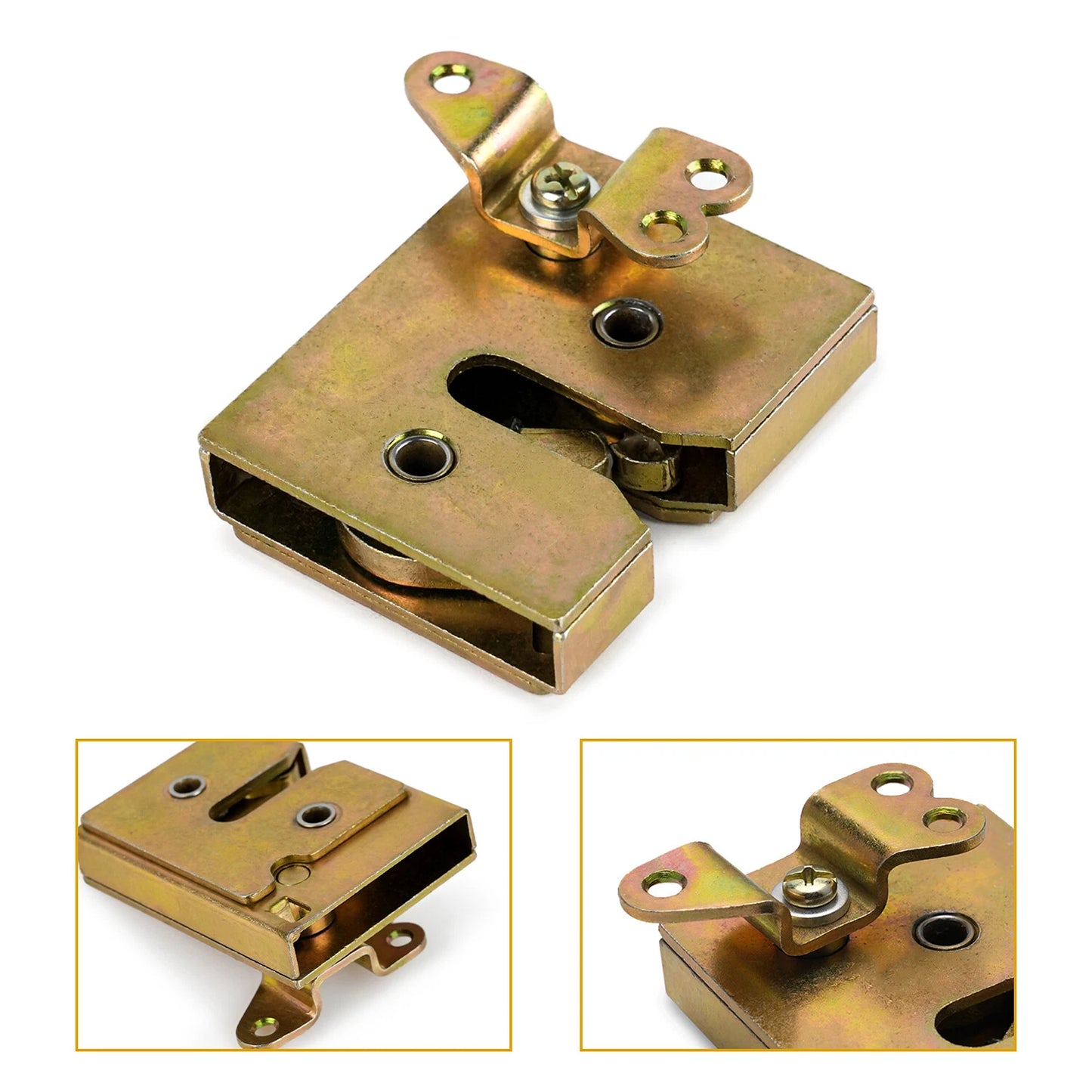 7731 Truck Lid Latch Striker Kit For Weather Guard Aluminum Box Silver