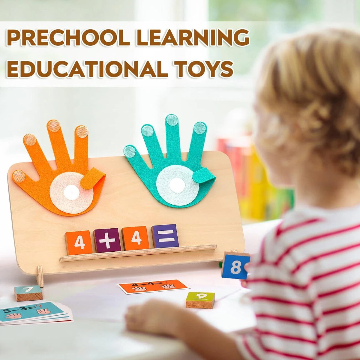 MOTREE Preschool Learning Toys for Toddlers 2-4, Educational Medium, Colorful