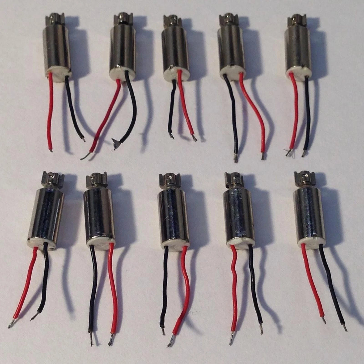 10x Micro Coreless Vibrating Vibrator Vibration Motor for Phone RC Car Aircraft