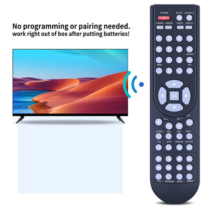 Remote Control For Proscan PLED2435A-B PLCD1526A PLED3792A PLED1962A PLED2402A