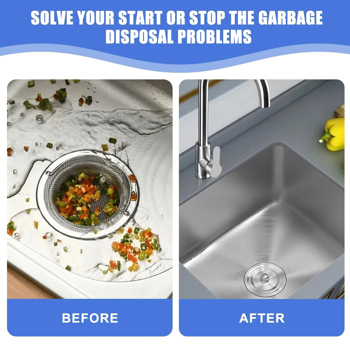 Garbage Disposal Stopper 75257 Magnetic Stopper, for Insin-kerator Black
