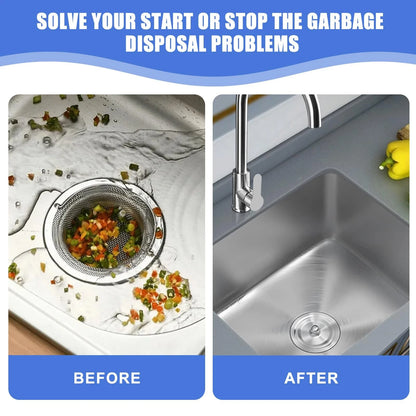 Garbage Disposal Stopper 75257 Magnetic Stopper, for Insin-kerator Black