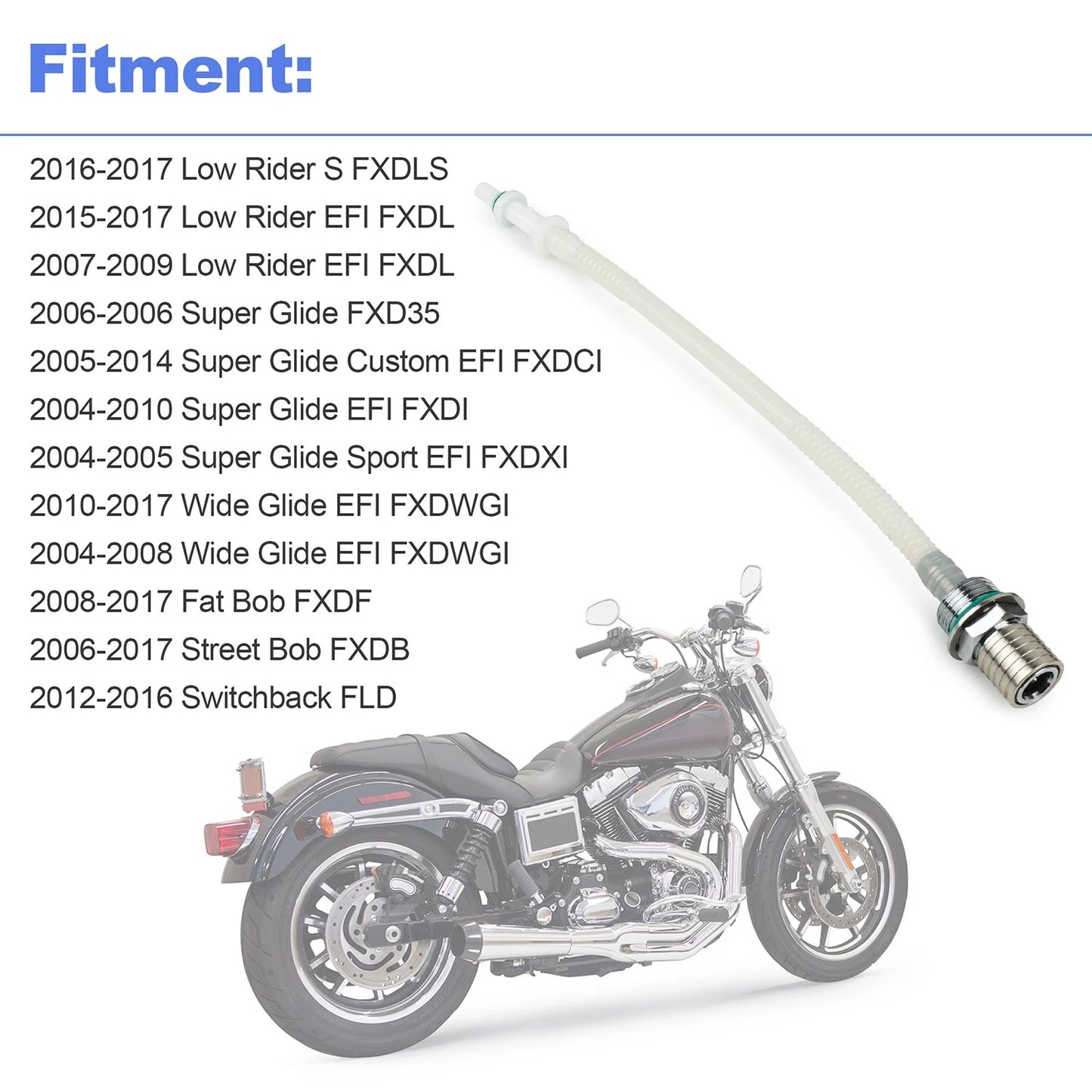 Fuel Line Check Valve For Harley Dyna 2004-2017 62194-04B 62194-04D