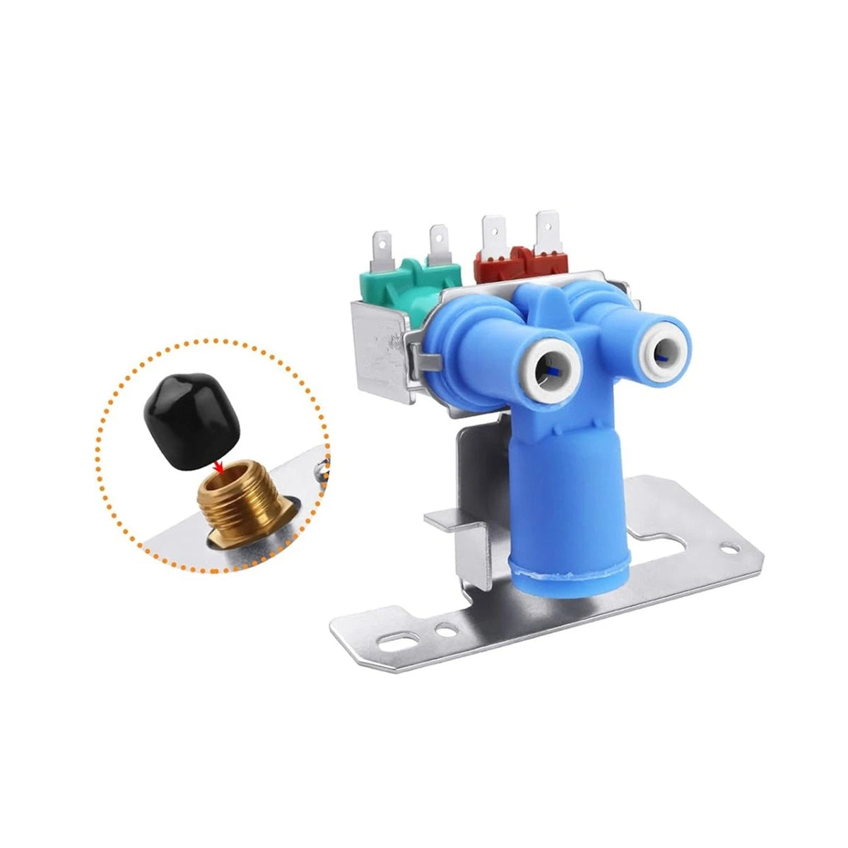 WR57X33326 1 x Water Inlet Valve Rust Resistance for Hotpoint Refrigerator
