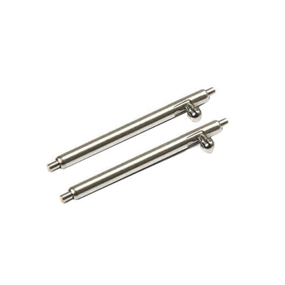 50 Pack 1.5/1.8mm Stainless Steel Replace Watch Spring Bars Assortment 16-24mm