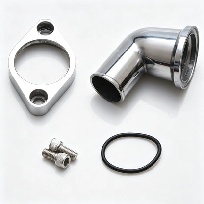 15 Degree Swivel Thermostat Housing Fits for Chevy SBC BBC 327 400 454 Aluminum