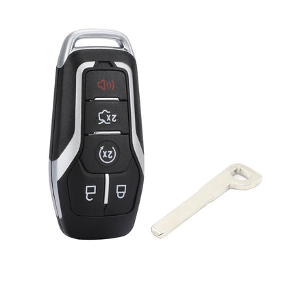 5 Buttons Key Fob Shell Case For Ford 2015-2017 F-150 Explorer Edge Fusion Car