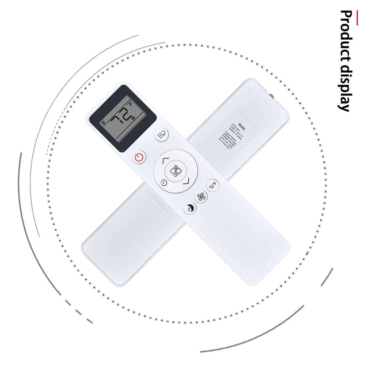 Remote Control For BLACK+DECKER Portable Air Conditioner BPT10HWTB BPT08HWTB