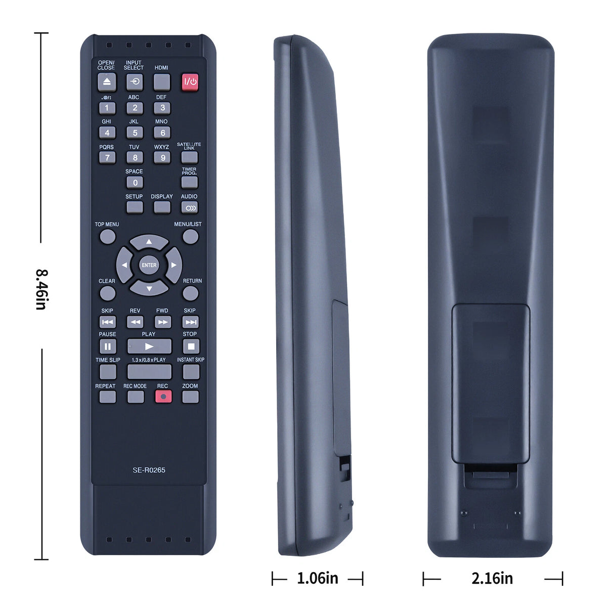 SE-R0265 Remote Control For Toshiba DVD Recorder D-R430 D-R420 D-KR40 D-R400