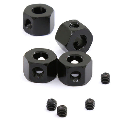 4PCS 5mm to 12mm Wheel Hub Hex Adapter For WPL D12 C14 C24 B14 B16 MN D90 D91