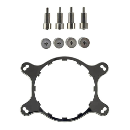 Carbon Steel Cooler Mounting Bracket Kit for Corsair H55 H80I Tt water 3.0；