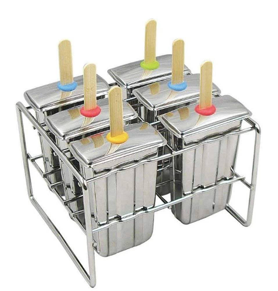 Onyx Stainless Steel Popsicle Mold stainless still