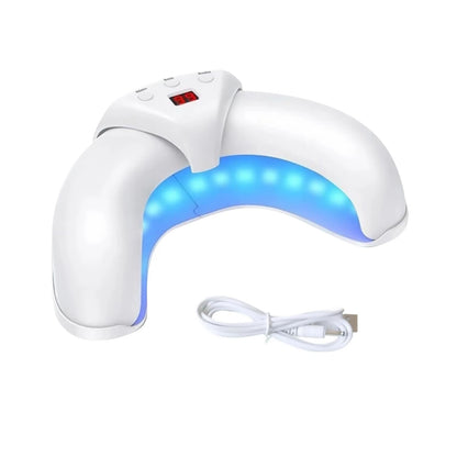 Nail Fungus Light Therapy Device 22 LEDs Blue Infrared Portable USB Charging