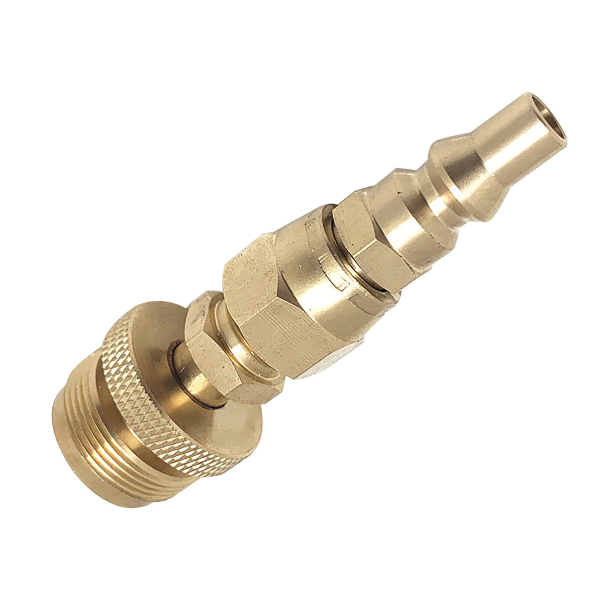 1lb Propane BBQ Grill Disposal Adapter Regulator for 1/4" Quick Connect Plug