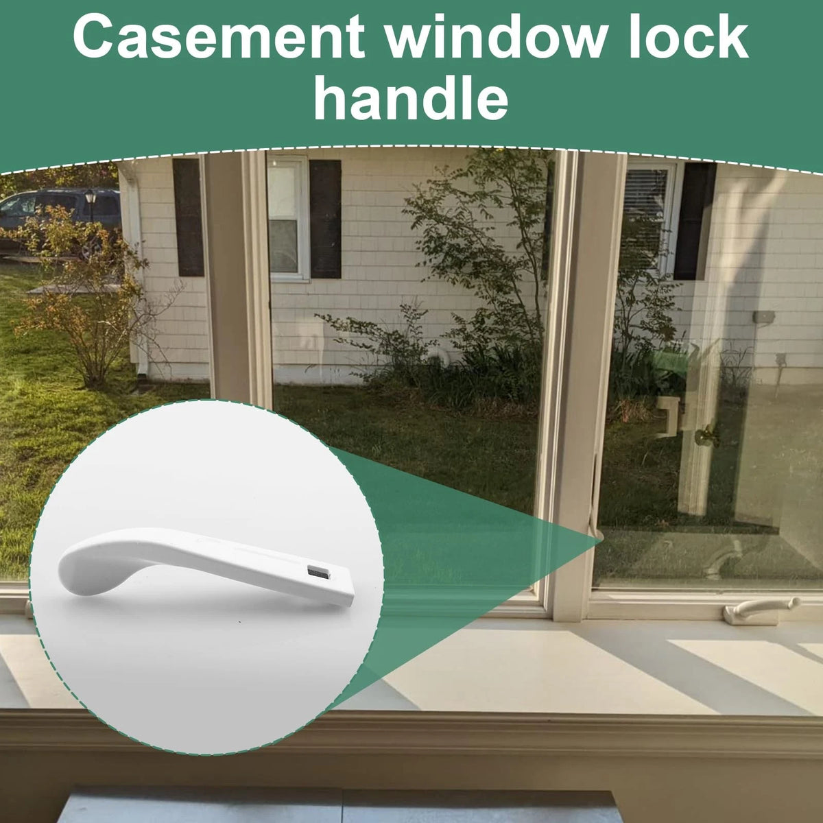 Zivceng Windows Lock Handle1361916 for Andersen,Lock Handle White