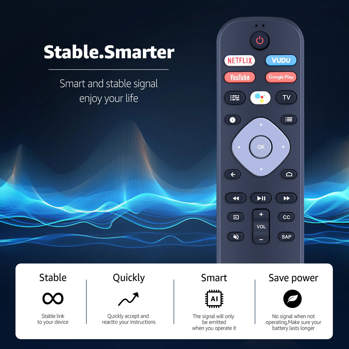 URMT26RST004 sub NH800UP BT800 Voice Remote Control For Philips Android TV