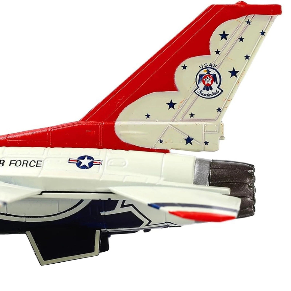 1/100 F-16 Fighting Falcon Thunderbirds Alloy Model 15.5cm Desk Top Gift
