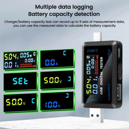 Accessory USB Type C Multimeter Tester for Charger Data Cable Power Bank Test