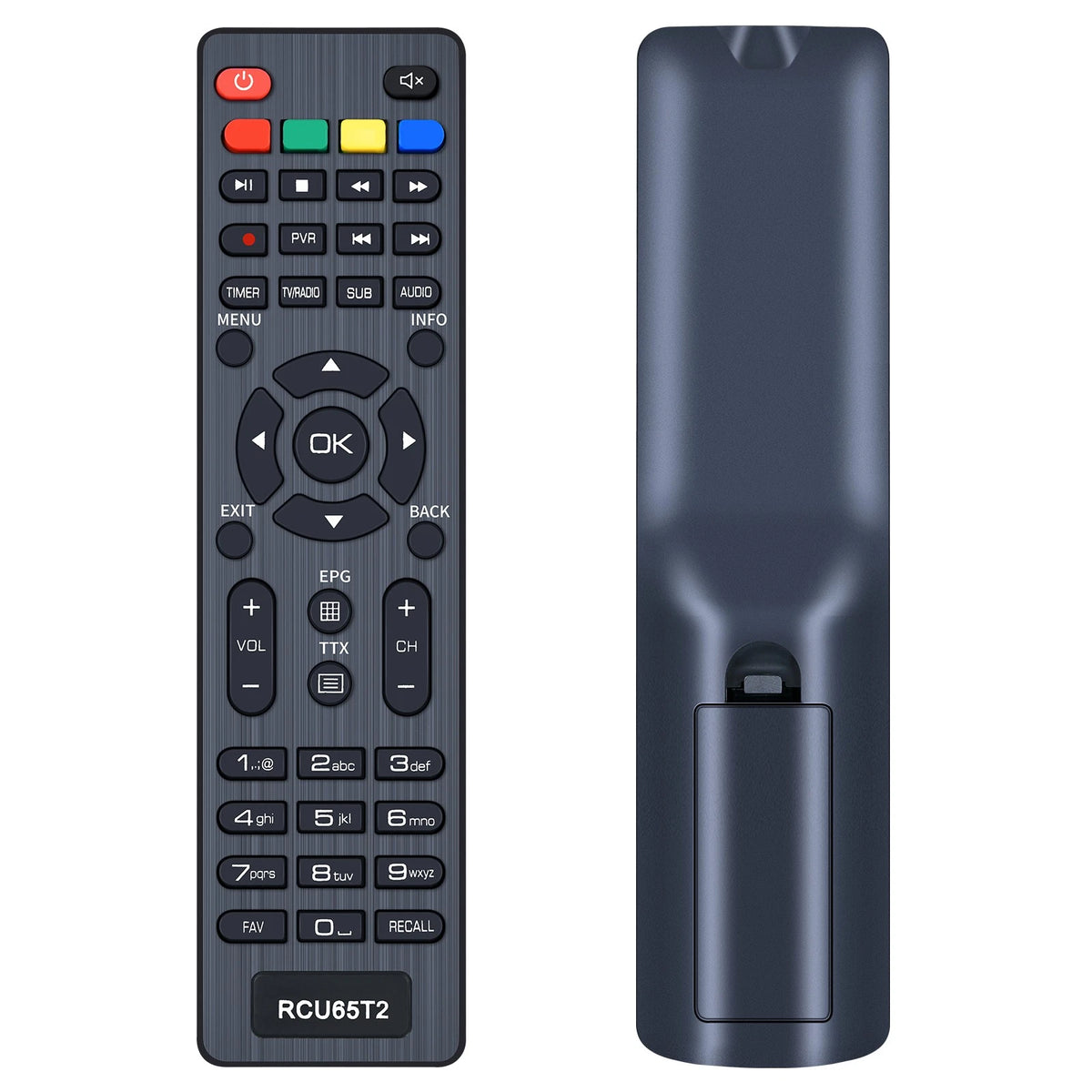 RCU65T2 Replace Remote Control For Comag SL65T2 DVBT2 Digital Receiver