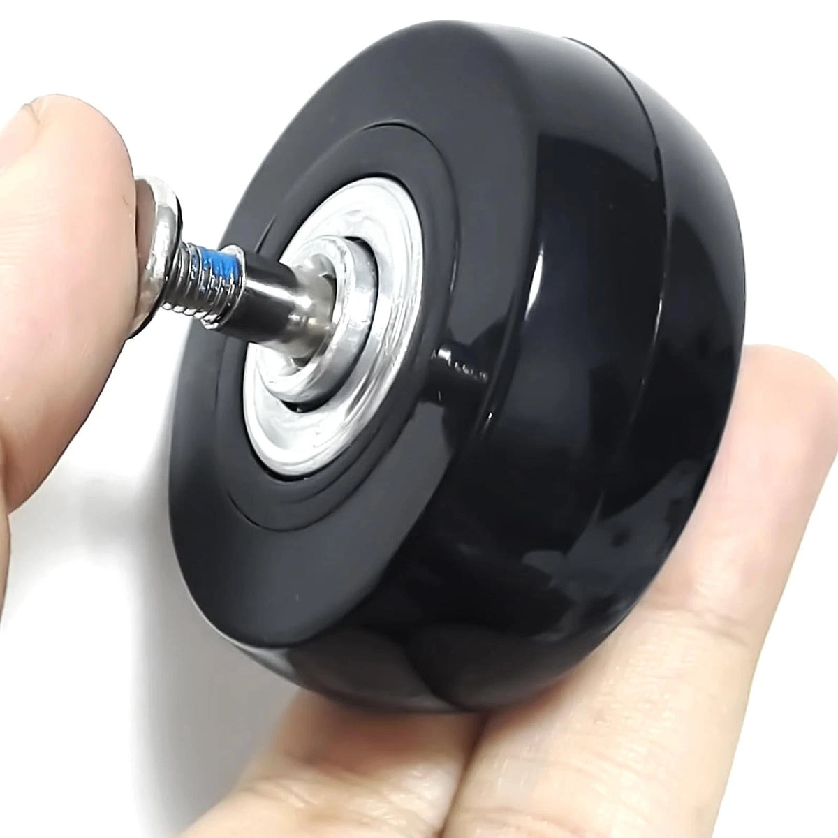Luggage Suitcase Replacement Wheels 50mm Diameter 1 7/8 50 x 18 mm, Black
