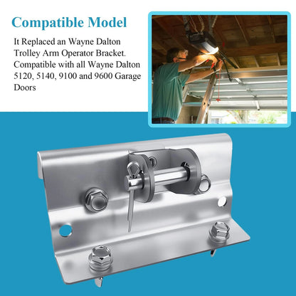 322984/320787 Garage Door Trolley Arm Attachment Operator Orbital Metallic