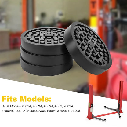 4PCS Rubber Arm Pad Kit  for ALM Lifts 7001A, 7002A, 9002A, 9003, 9003A 9003AC