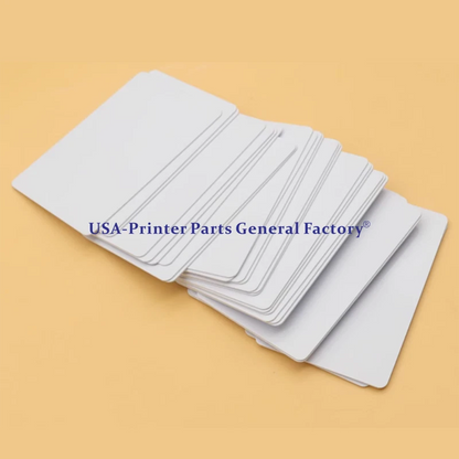 100PCS For Epson Printer Blank Inkjet Printable PVC ID Card Credit Plastic CR80