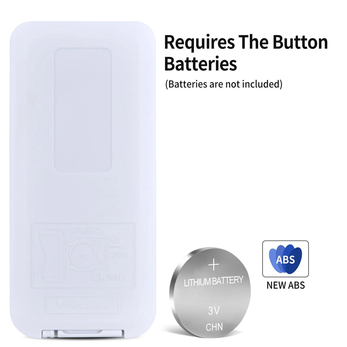 Remote Control For Hiswelle Humidifiers JS919BK HQ-JS2301 HQ-2H-JS919 w/ Battery