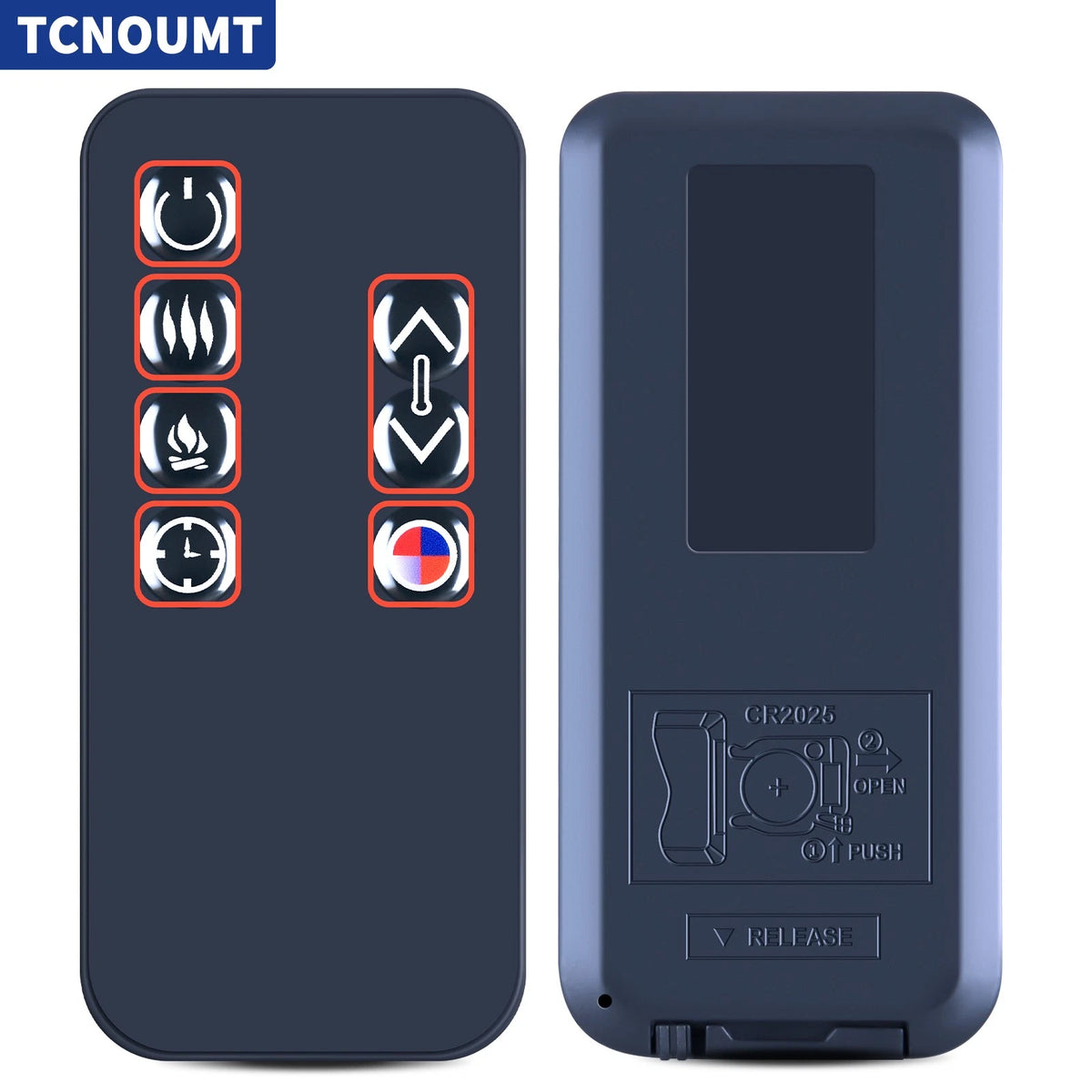 Remote Control For Bowery Hill Modern 40" Wall Mounted Electric Fireplace
