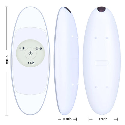 PCLIR03-T-W Remote Control For Philips Luminous LED Ceiling Light