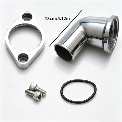 15 Degree Swivel Thermostat Housing Fits for Chevy SBC BBC 327 400 454 Aluminum
