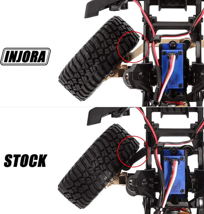 INJORA Brass Steering Link for TRX4M Upgrade Parts 1/18 RC Crawler