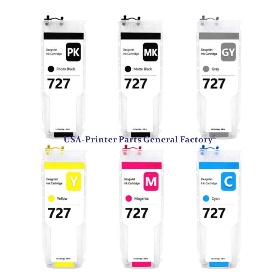 HP727 280ML/PC Refill Cartridge with chip For HP DesignJet T920 T1530 T1500