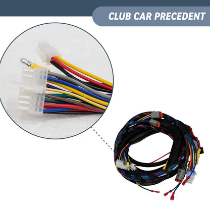 Golf Cart Wiring Harness for Club Car Precedent Gray Controller #1515-5201,...