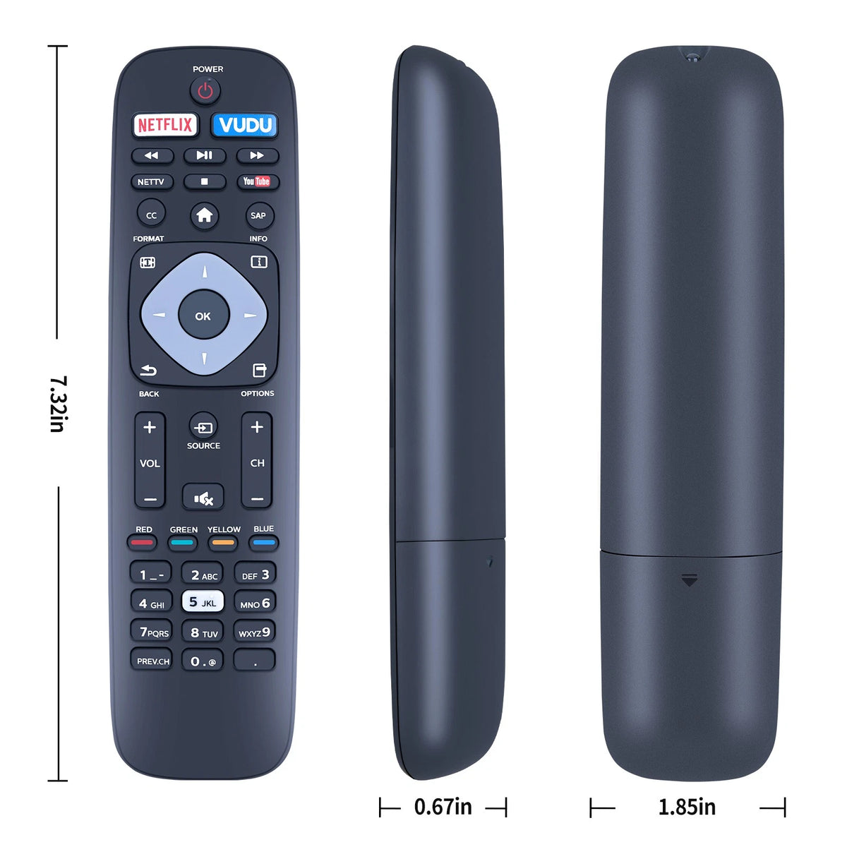 Remote Control For Philips TV 55PFL5602 43PFL4902 65PFL6902 43PFL5602 65PFL6601