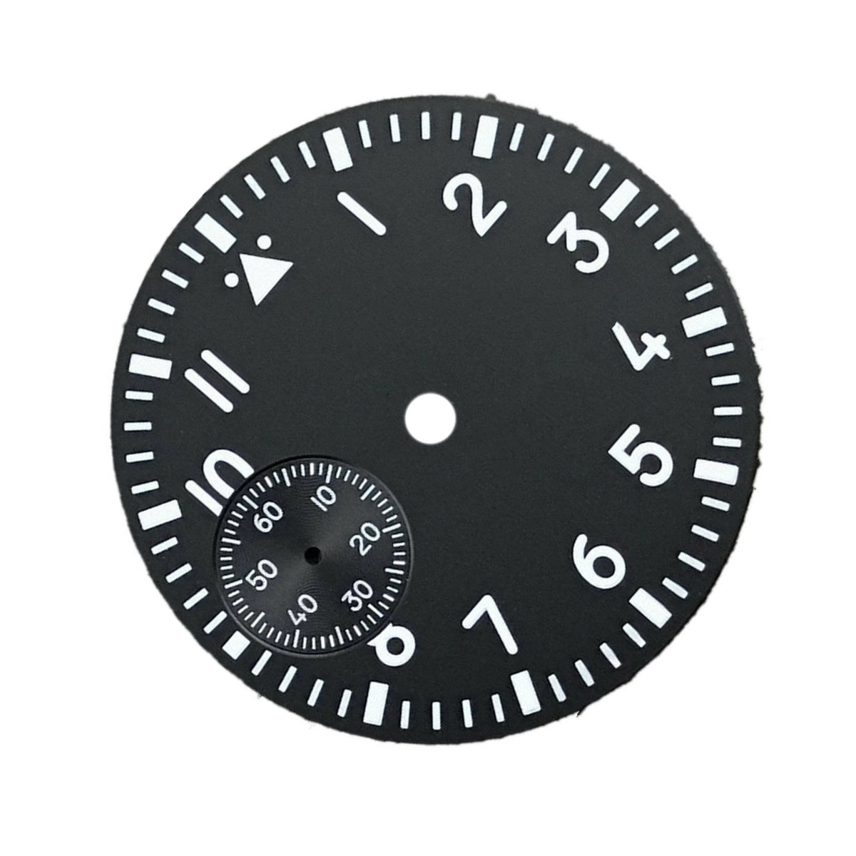 37mm Green Luminous Watch Dial Second @9 Replace For ETA 6497 ST3600 Movement D