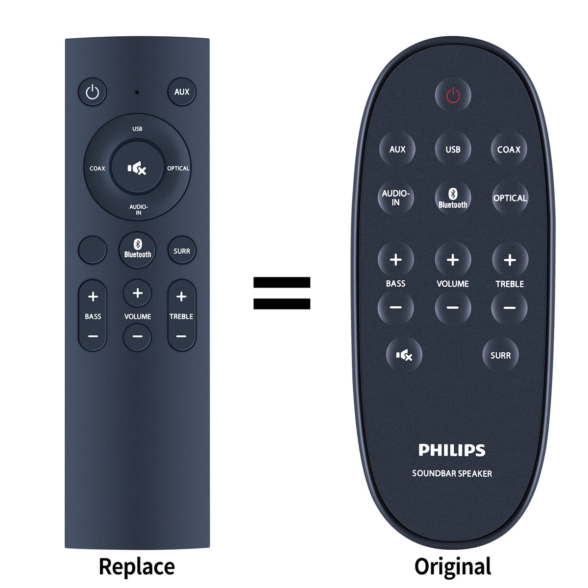 Replacement Remote Control For Philips HTL2101A HTL2111A HTL2101A/F7 Soundbar