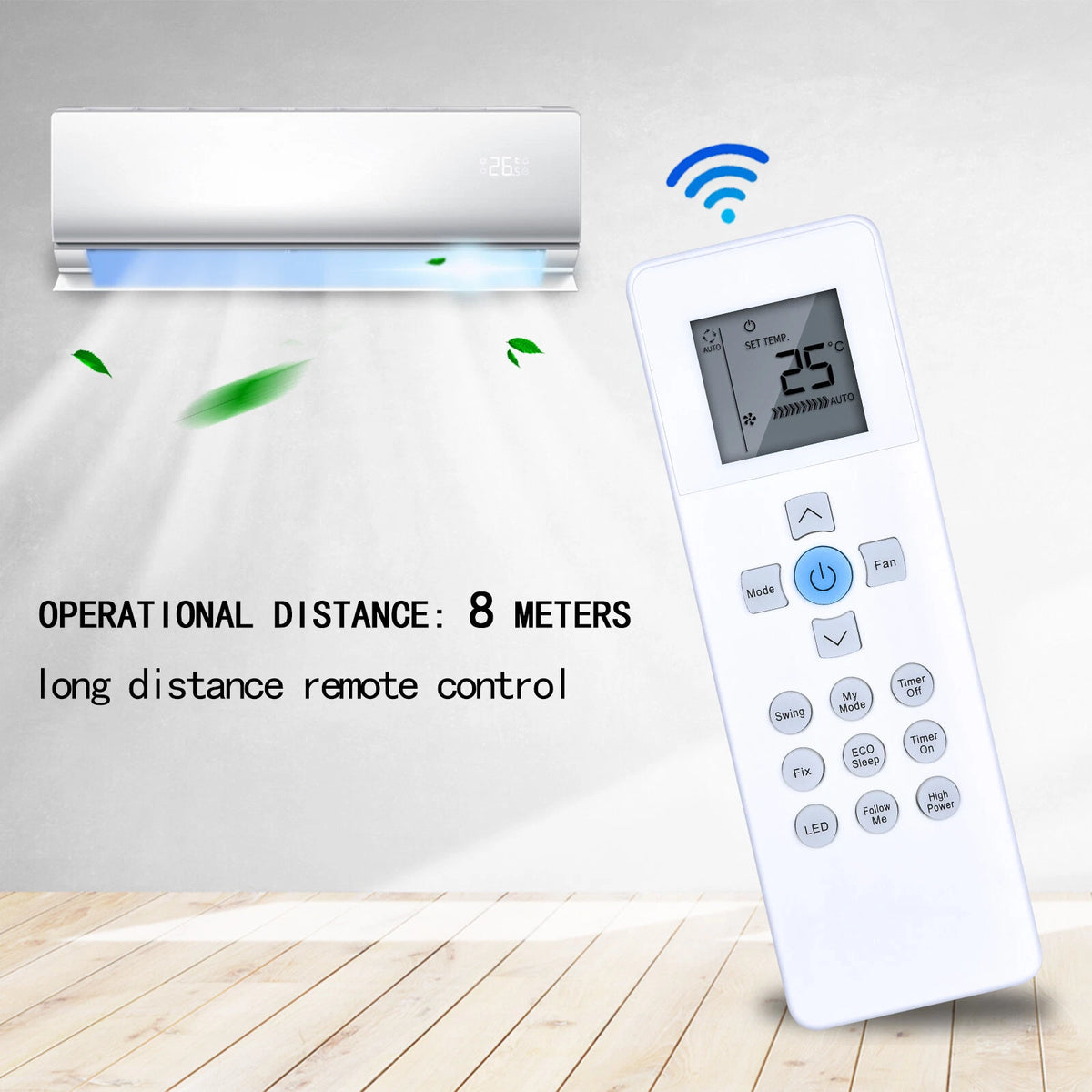 Remote Control For Carrier Air Conditioner RG67N/BGEF RG67V/BGEF