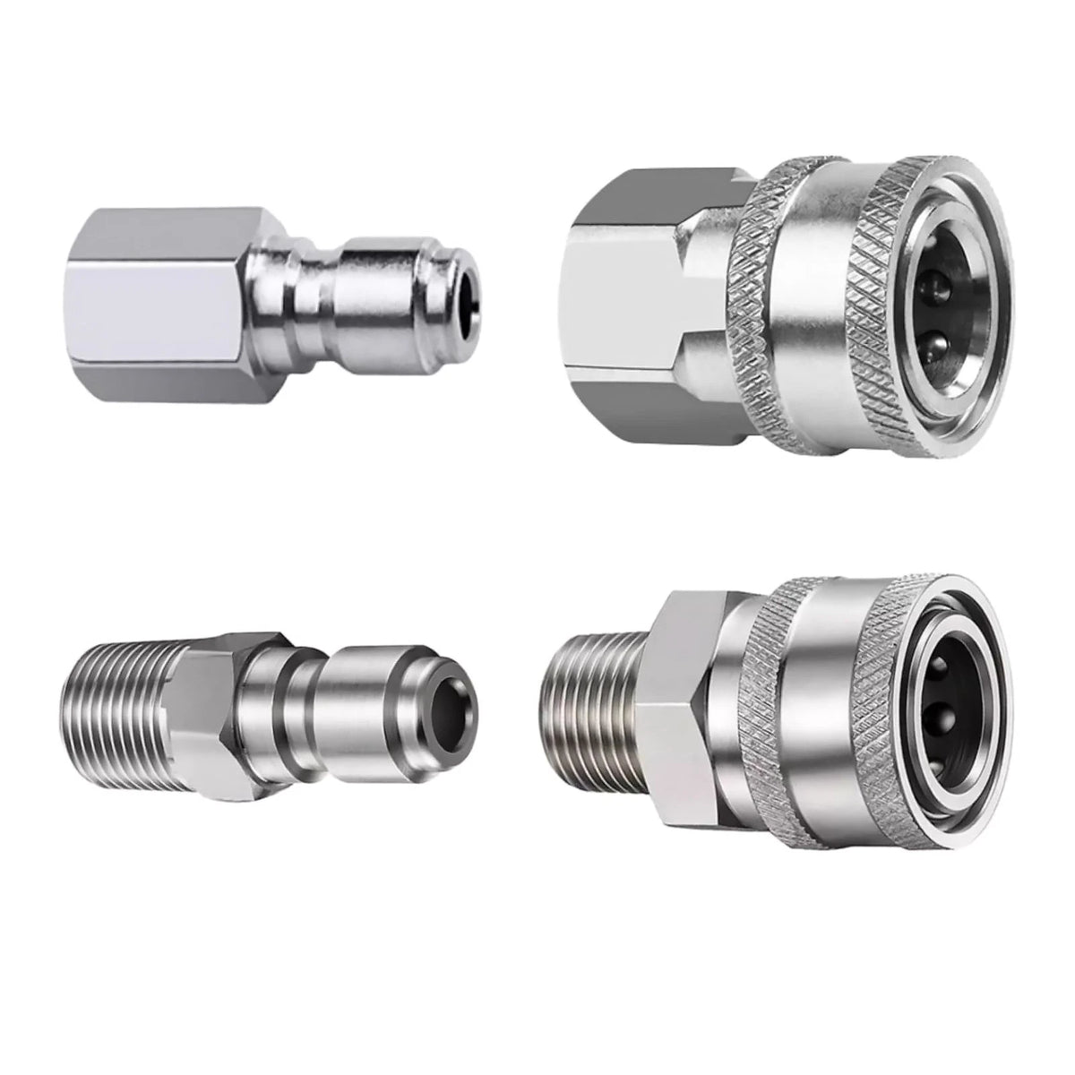 4pcs pressure washer adapter kit With a maximum working pressure of 5000 PSI