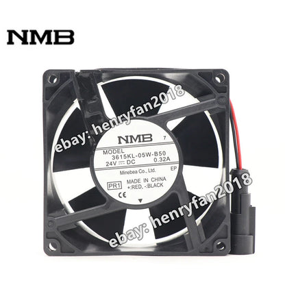 NMB Fan 3615KL-05W-B50 Axial Fan 24V 0.32A 90*90*38MM 9238 Inverter Cooling Fan