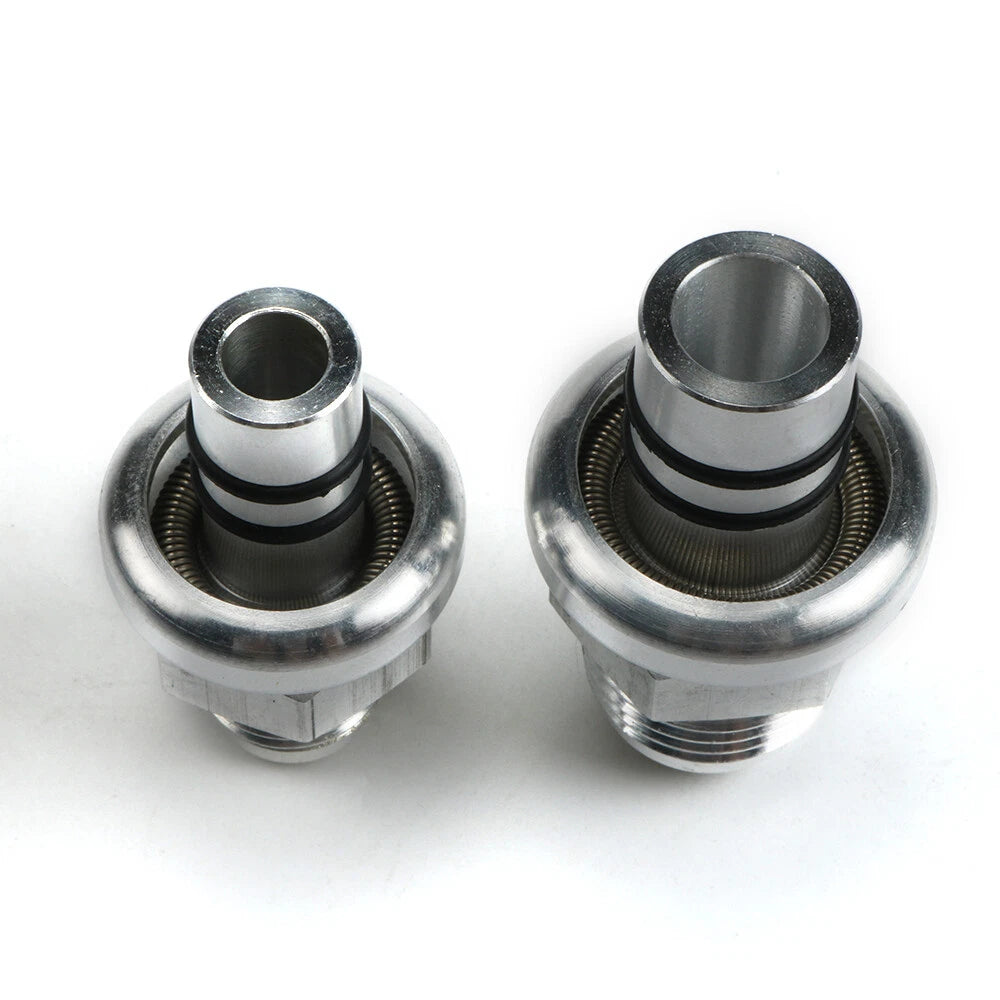 Billet -6an And -8an Fuel Rail Adapter Kit For 1986-1998 Mustang Billet