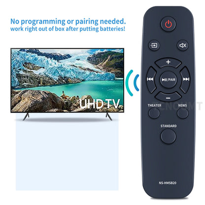 NS-HMSB20 Remote Control For Insignia 2.1 Channel Mini Soundbar NSHMSB20