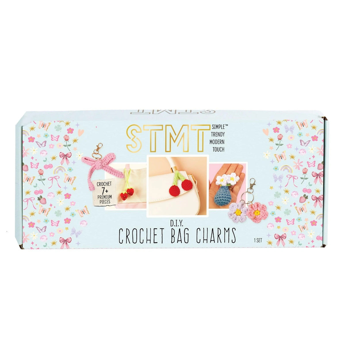 STMT D.I.Y. Crochet Bag Charms, Creates 7+ 3 x 12 x 5 inches,