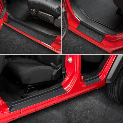 SUPAREE Door Sill Guards Kit fits JL Wrangler with Logo 4 1941