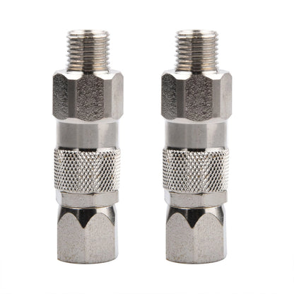 2pcs 1/4 Inch Rotating Hose Connector for Graco for Titan Airless Paint Sprayer