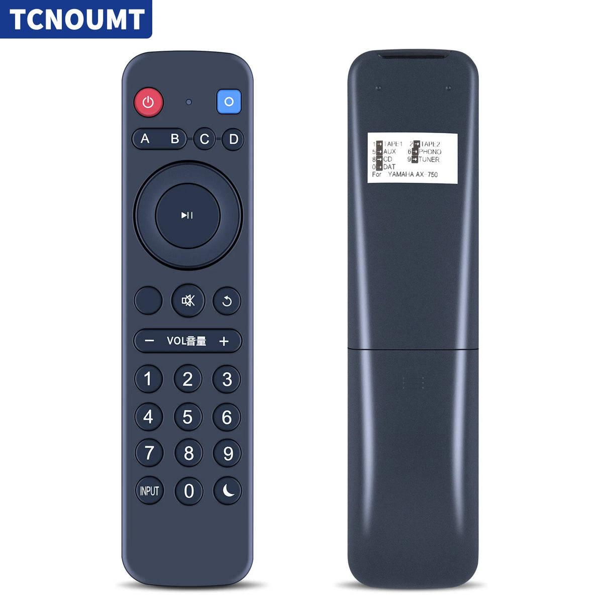 VK38010 Replacement Remote Control For Yamaha AX-1050 AX-550 AX-750